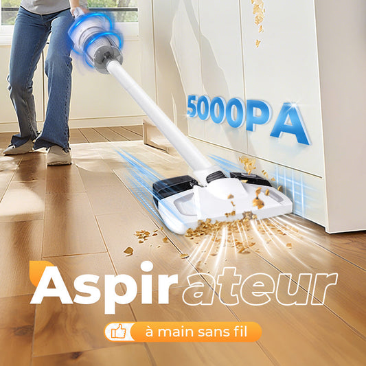 💥VENTE CHOC 2025💥 Aspirateur Balai Sans Fil Main📢📢54% DE RÉDUCTION !!!✨