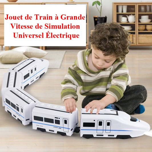 🔥Jouet électrique universel de simulation de train à grande vitesse Harmony Train Toy