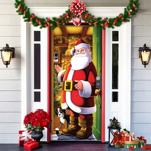 🎄Offres anticipées de Noël - 49 % de réduction🎅Décorations de Noël 2025 pour porte d'entrée🎅