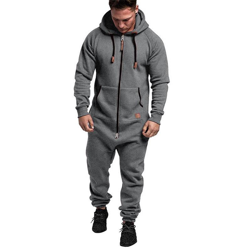 🎁 Nouveautés en promotion à 50% 💥 Combinaison à capuche en polaire uni
