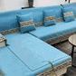 Nouveaux coussins de canapé en peluche de style vintage