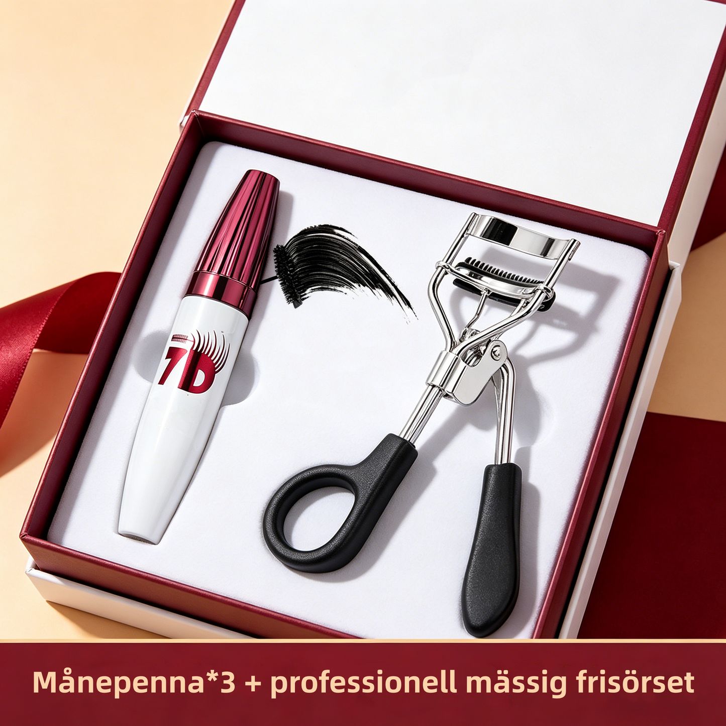 📢📢50 % de réduction !! ⏰Mascara anti-bavures qui apporte du volume et allonge les cils