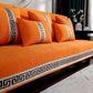 Nouveaux coussins de canapé en peluche de style vintage