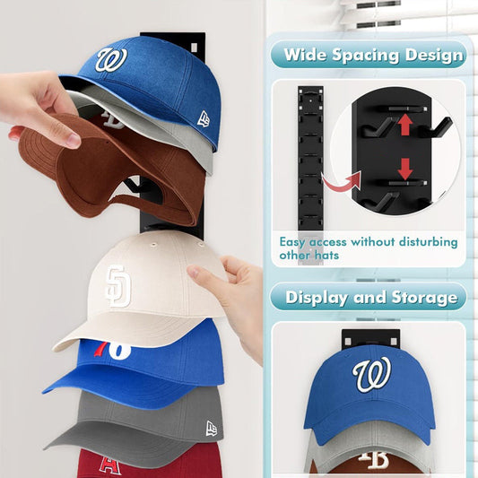 🔥Achetez plus, économisez plus✨Support de rangement pour casquettes de baseball