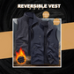 ⏳Spécial à durée limitée⏰Veste sans manches oversize pour homme avec poches🧥👕