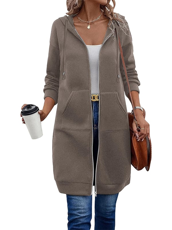 🔥 Ultime réduction -50% aujourd'hui seulement✨ Hoodie décontracté femme - Zip polaire ✨
