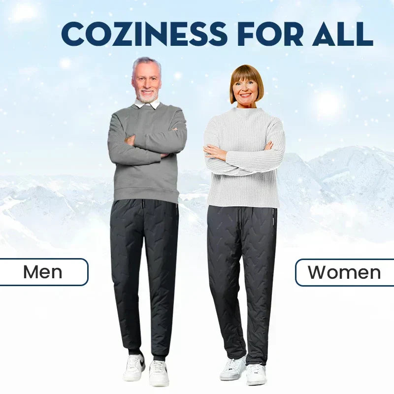 👖 60% DE RÉDUCTION ! ❄️ Pantalon de Jogging Thermique Unisexe - Isolation Chaude et Confortable pour Sport ou Quotidien en Hiver 🏃‍♂️📦