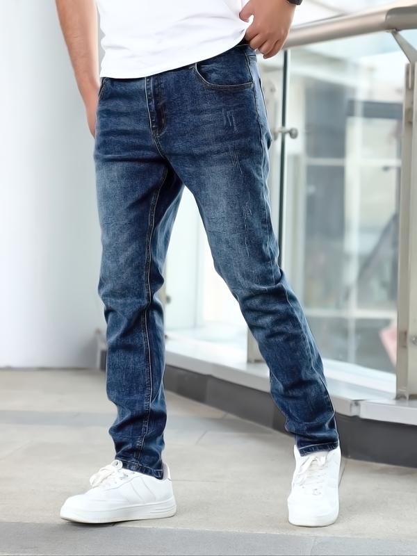 Jean droit coupe classique pour homme