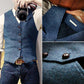 💼 Bureau → Bar | Gilet en Laine Mérinos Premium | Upgrade Élégant Instantané 🍻【50% DE RÉDUCTION】