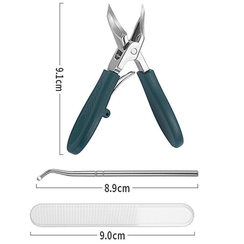 💥Achetez-en 1， obtenez-en 1 gratuitement🔥Ensemble de 3 coupe-ongles angulaires Eagle Beak