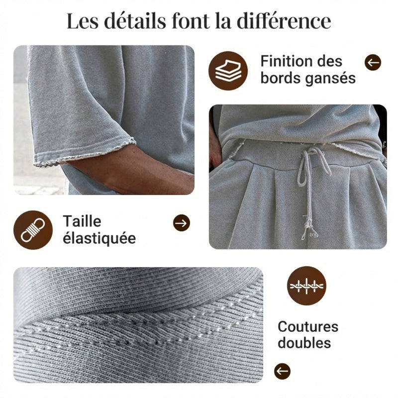 Ensembles de sport décontractés, unis et sans manches