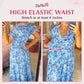 👗 50% DE RÉDUCTION ! 💃 Robe Longue à Col en V Imprimée – Coupe Élégante, Tissu Confortable & Style Polyvalent ✨