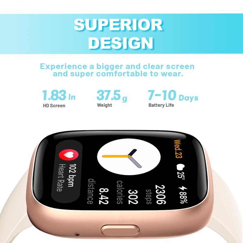 🔥60 % DE RÉDUCTION MAINTENANT⌚ Montre connectée sport multifonctionnelle Bluetooth / 🏃‍100 modes sportifs / 💧Étanchéité et résistance à la poussière IP68