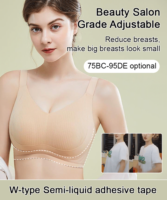 🔥Offre spéciale -50% de réduction🏆Soutien-gorge push-up sans armatures, non marquant et doux pour la peau