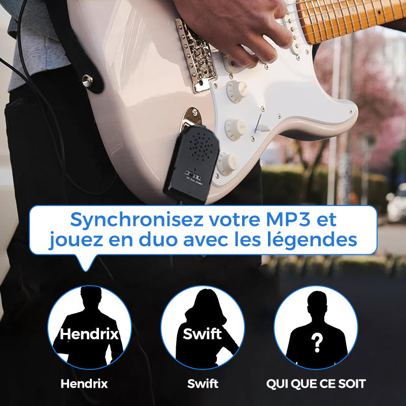 🔥 Mini Guitar Amp Pro 🎸 30W Son HD 🔊 20H d'Autonomie 🔋 Prêt pour le Busking 🌆 ACHETEZ PLUS, ÉCONOMISEZ PLUS ! 🎁