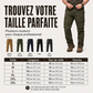 Pantalon cargo tactique multi-poches pour homme