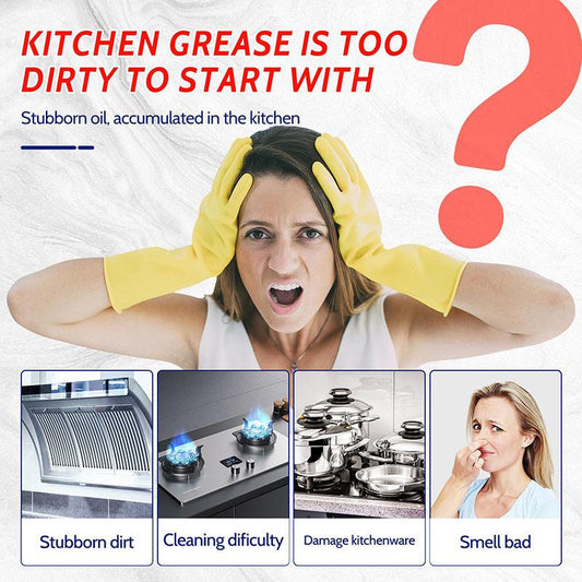 🔥2025 MEILLEURE VENTE🔥 Mousse nettoyante multifonctionnelle pour la cuisine - 50% DE RÉDUCTION🏠