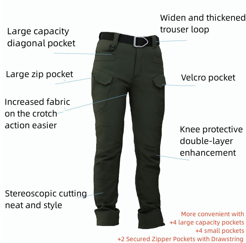 Pantalon Tactique de Randonnée Imperméable pour Hommes【Livraison gratuite】