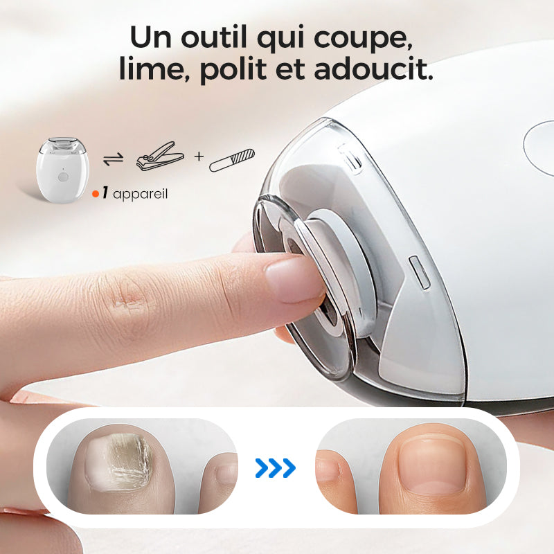 💅 50% DE RÉDUCTION + ACHETEZ 2 OBТENEZ 1 GRATUIT ! 🔥 Ponceuse à Ongles Auto - 3 Vitesses Réglables & LED Intégrée, Soin Précis et Professionnel à Domicile ✨