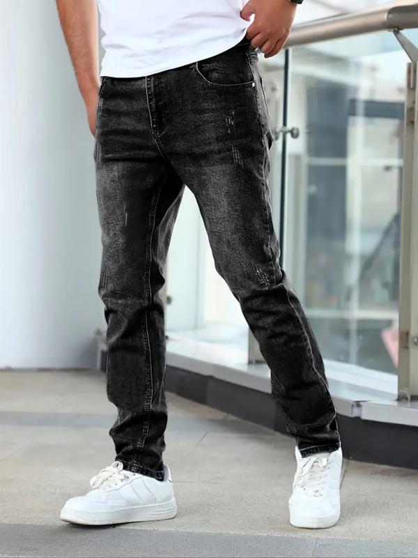 Jean droit coupe classique pour homme