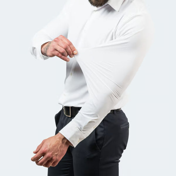💥Offre à moitié prix🥰Chemise stretch infroissable sans repassage