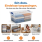 🔥Offre à durée limitée : 50 % de réduction 📦Grand sac de rangement transparent en plastique épais et résistant pour vêtements, déménagement et stockage