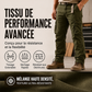 Pantalon cargo tactique multi-poches pour homme