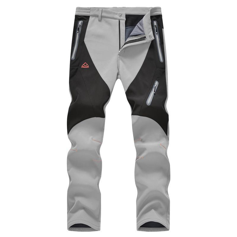 🏆DERNIER JOUR DE SOLDES 50 % DE RÉDUCTION !!🔥Pantalon d'hiver imperméable pour homme avec doublure en polaire Pantalon cargo