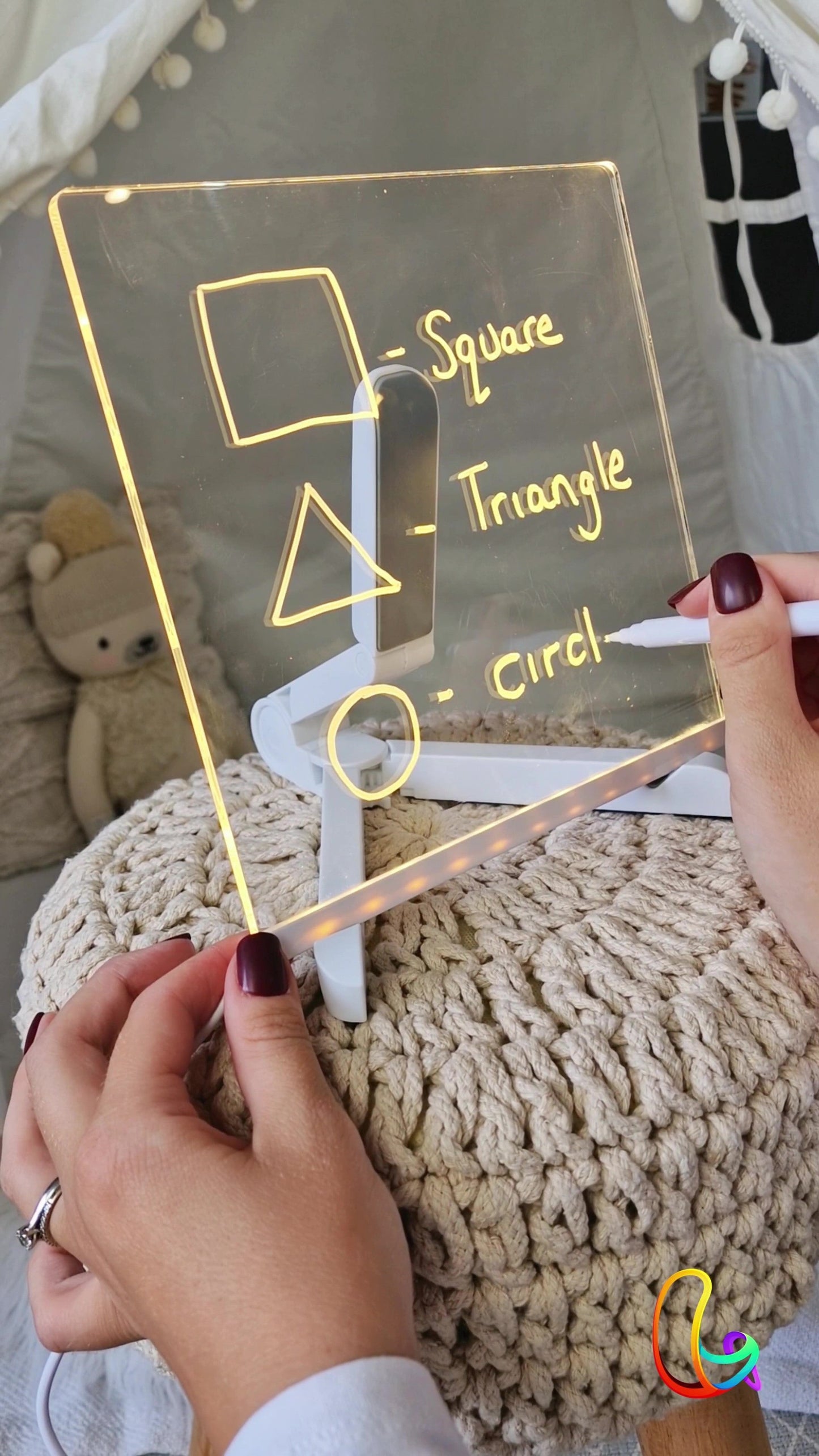 💥💥50% de réduction pour une durée limitée 💥💥🎨 Tableau de notes LED 🎁 Achetez 1 et obtenez 7 stylos de couleur gratuitement