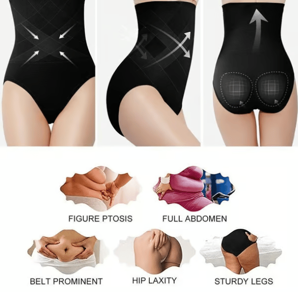 🔥 Culottes gainantes taille haute – Contrôle du ventre