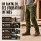 Pantalon cargo tactique multi-poches pour homme