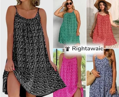 🎁2024 Nouvelle robe à col halter avec imprimé tendance de 🔥49% de réduction🔥