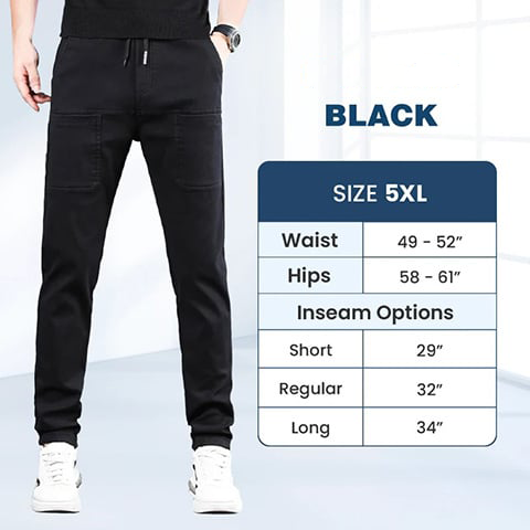 ⏳Réduction limitée de 50%💥🥰 Pantalon cargo résistant avec une grande élasticité et plusieurs poches