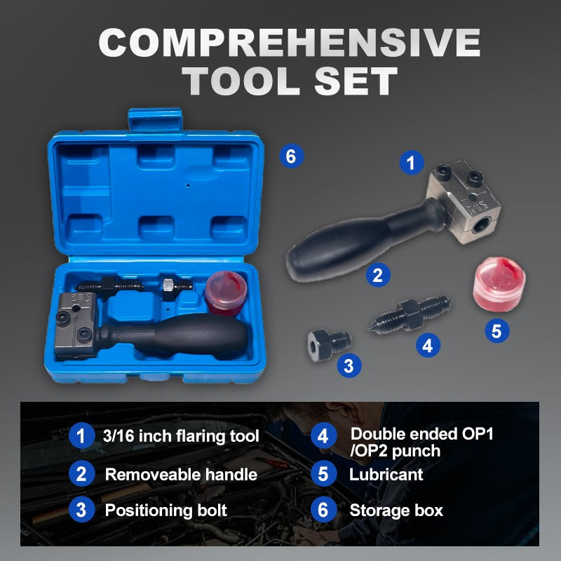 Kit Universel d'Outils d'Évasement de Tuyau de Frein Automobile