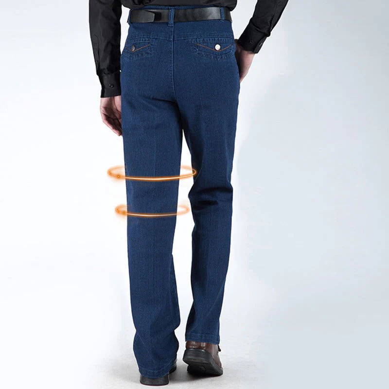 🔥 Hot Sales - 49% OFF🔥 Jeans taille haute à coupe droite pour hommes