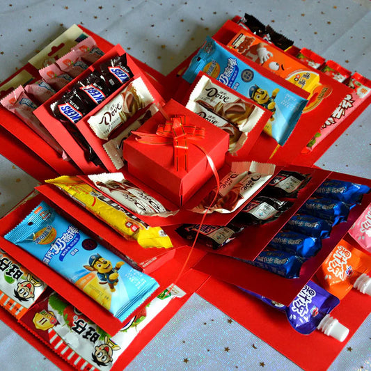 ⏰Soldes de Noël limités 50 % DE RÉDUCTION !! 🎄50 000 VENDUS ! 🎁✨Kit boîte cadeau surprise explosive