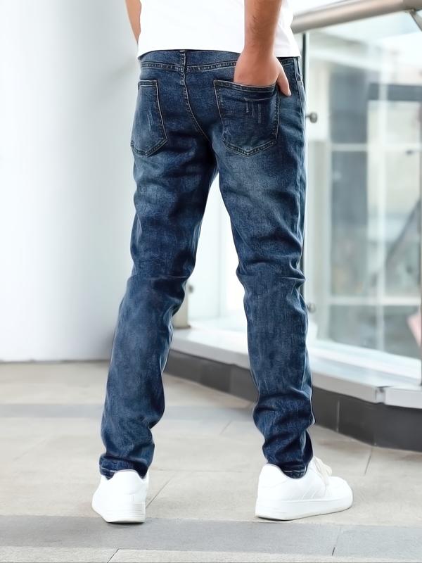 Jean droit coupe classique pour homme