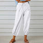 Pantalon ample droit à jambe large pour femmes