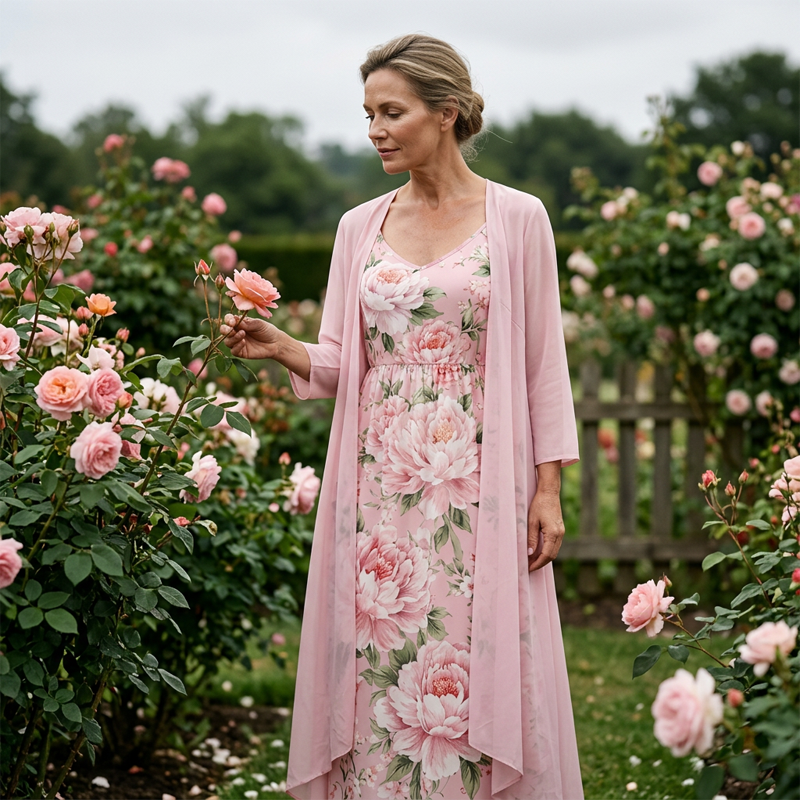 🌸👗Ensemble deux pièces fleuri élégant pour femme – le look parfait pour les vacances d'été✨