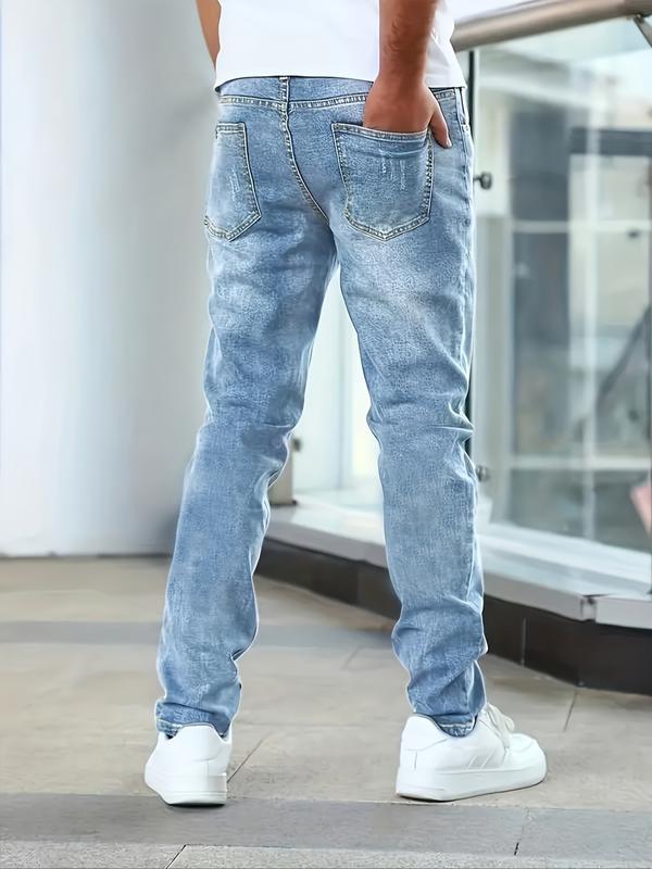 Jean droit coupe classique pour homme