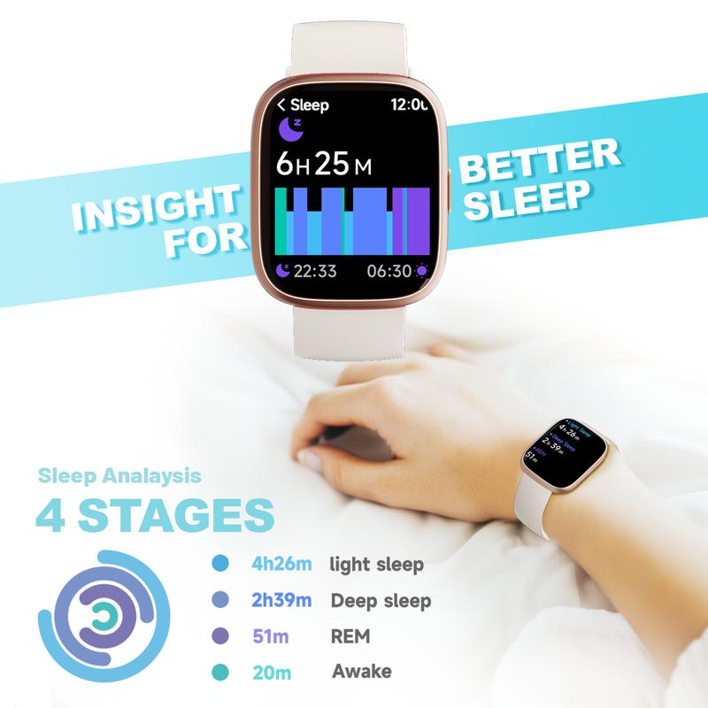 🔥60 % DE RÉDUCTION MAINTENANT⌚ Montre connectée sport multifonctionnelle Bluetooth / 🏃‍100 modes sportifs / 💧Étanchéité et résistance à la poussière IP68