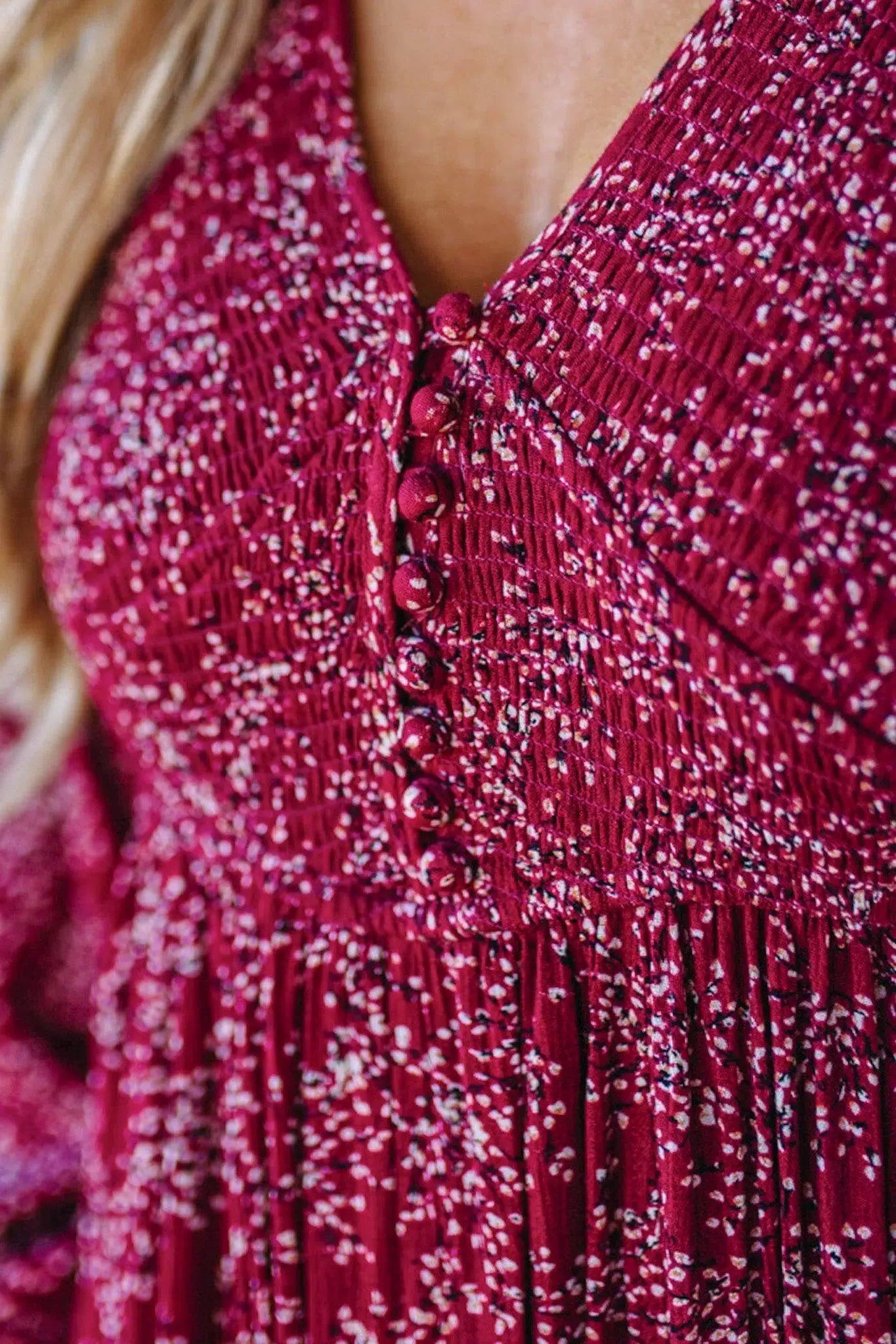 49 % de réduction 💃 Robe longue doublée à taille smockée en rayonne à fleurs pour femme