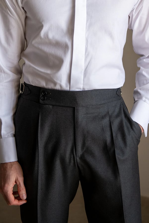 Pantalon décontracté de couleur ordinaire pour hommes