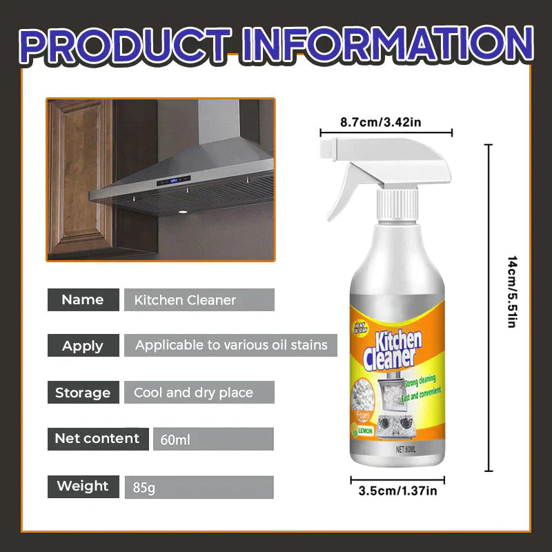 🔥Vente chaude🔥Nettoyer de mousse de cuisine puissant🔥🔥Achetez-en 3 et obtenez-en 2 gratuit