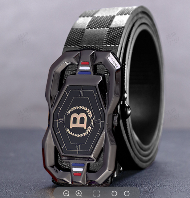 🐊Ceinture en cuir pour homme avec motif crocodile raffiné, boucle automatique et fabriquée en cuir de vachette.