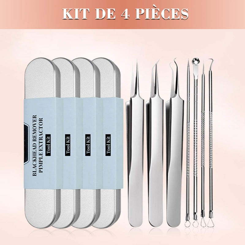 💓50 % DE RÉDUCTION💥Kit d'Outils pour l'Extraction de Points Noirs et Boutons📢📢3 dernières heures : Grande vente⏰⏰