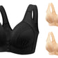 Bouton avant Soutien-gorge respirant en coton doux pour la peau