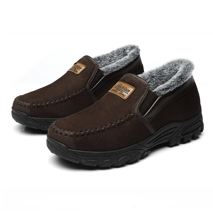 Winter Specialties✨Bottes de neige imperméables en polaire épaisse pour hommes