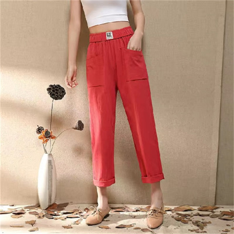 ⏳50% de réduction pour une durée limitée 🎁Pantalon ample femme