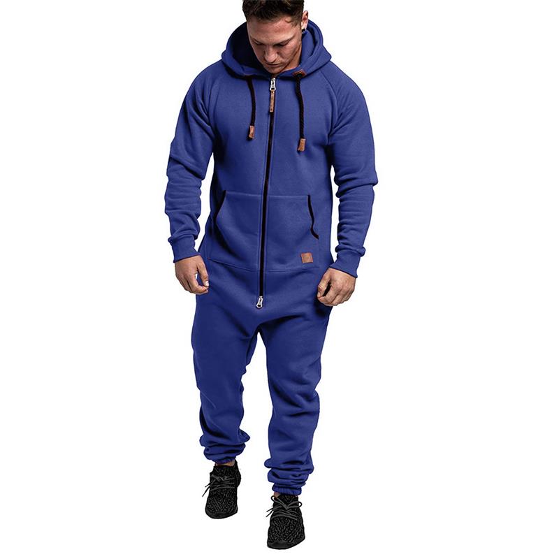 🎁 Nouveautés en promotion à 50% 💥 Combinaison à capuche en polaire uni